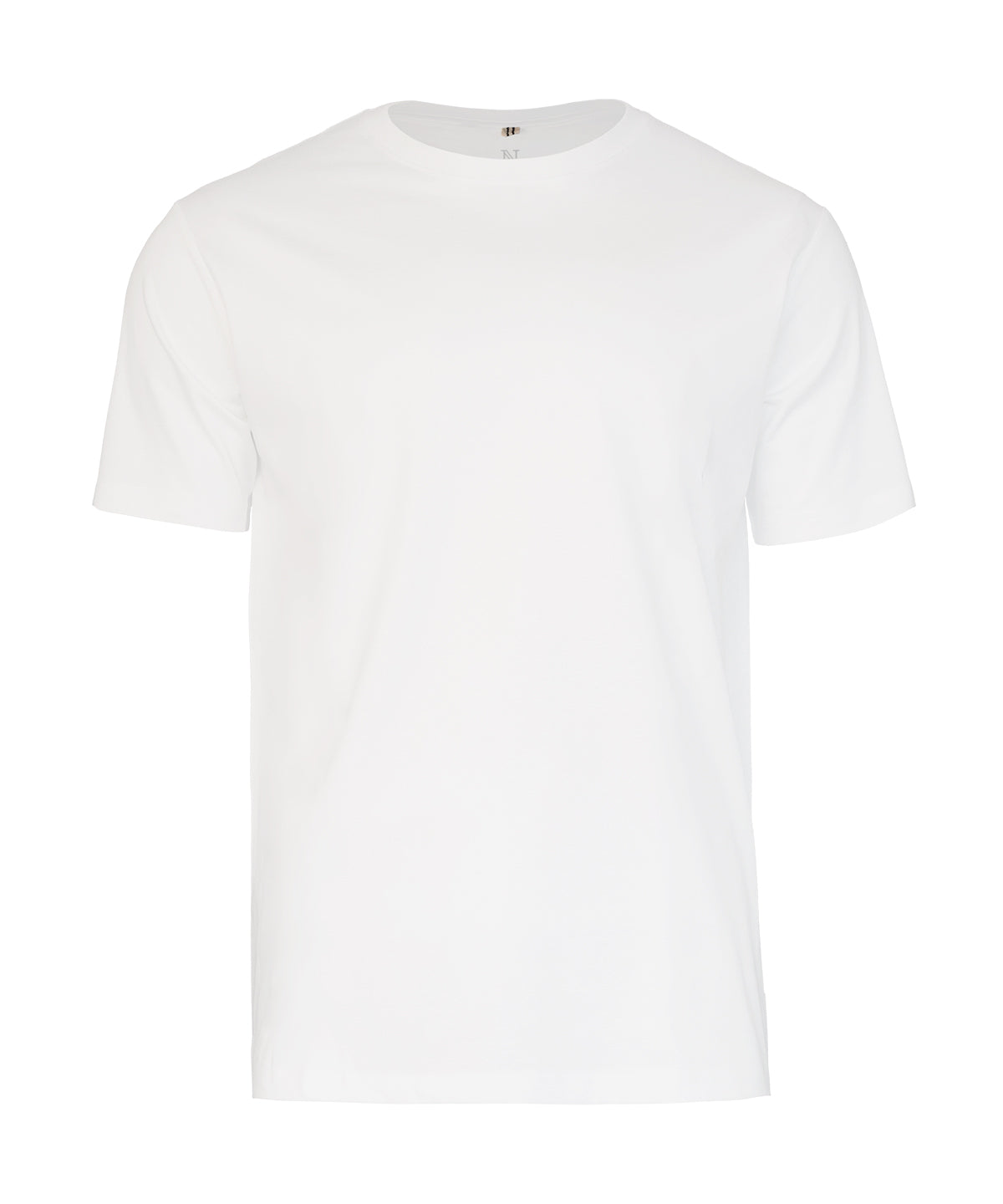 Venice - Jersey Deluxe Tee in White, front view