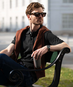 Lifestyle photo of the Yale – the Luxurious Classic Polo