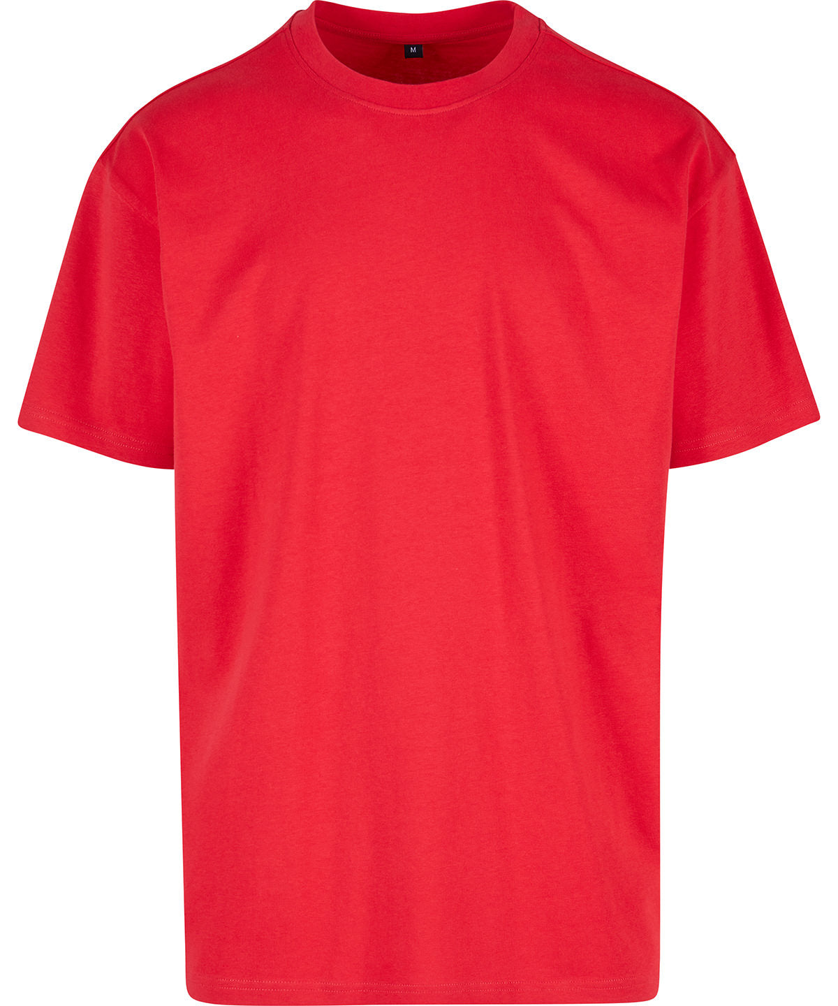 Oversized Jersey Tee in City Red, front view