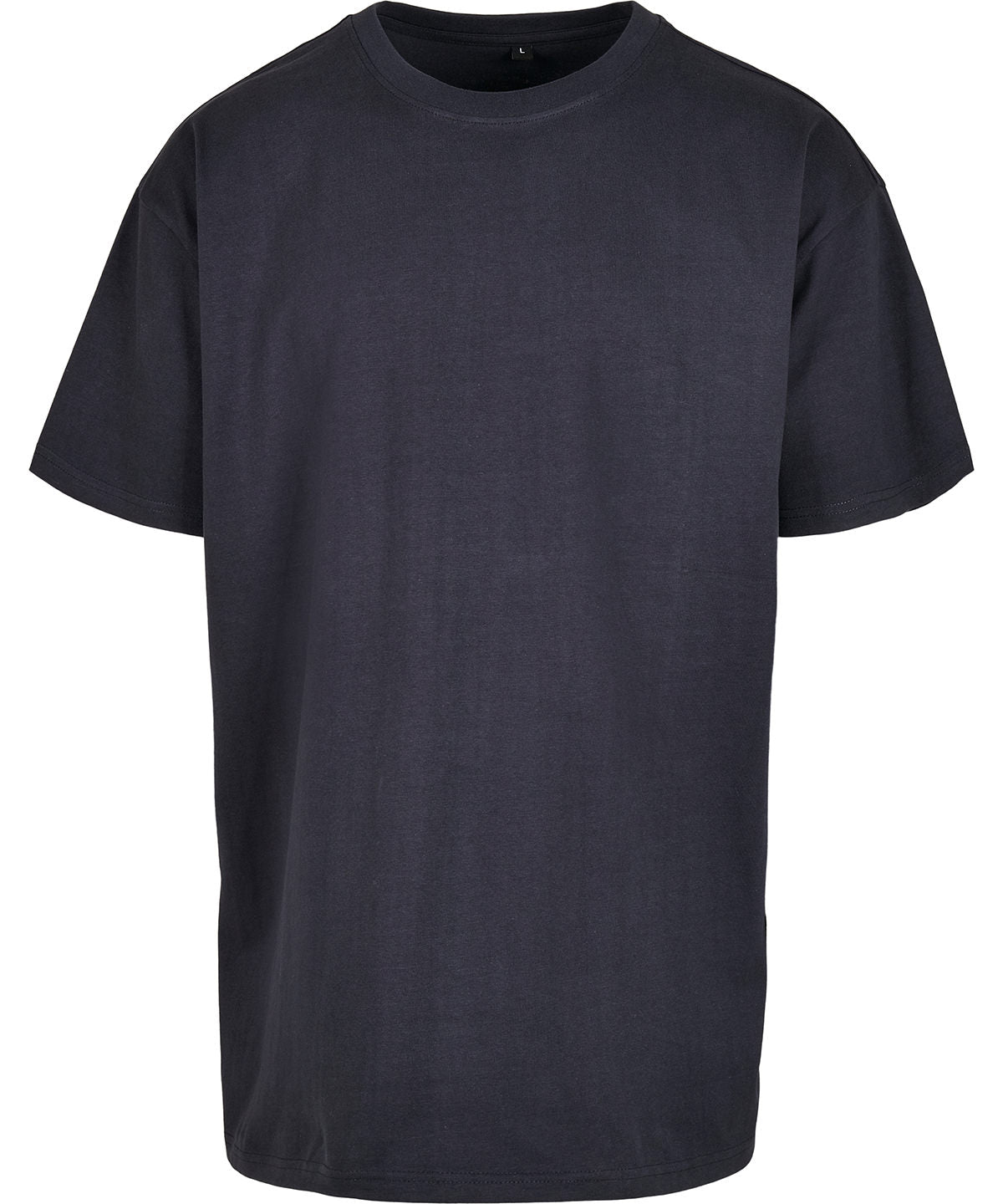 Oversized Jersey Tee in Navy, front view