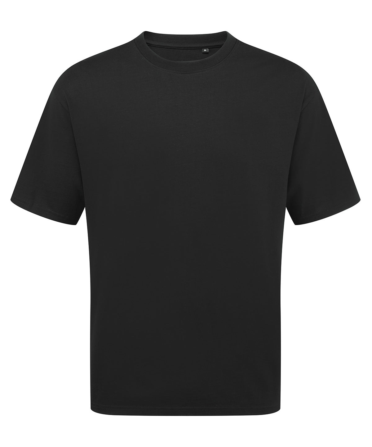 ‘Utility 2.0’ Oversized T-Shirt in Stay Black, front view