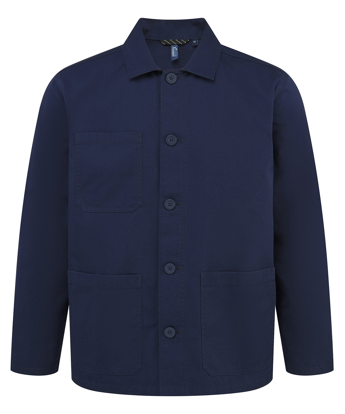 ‘Utility 2.0’ Chore Jacket in Stay Navy, front view