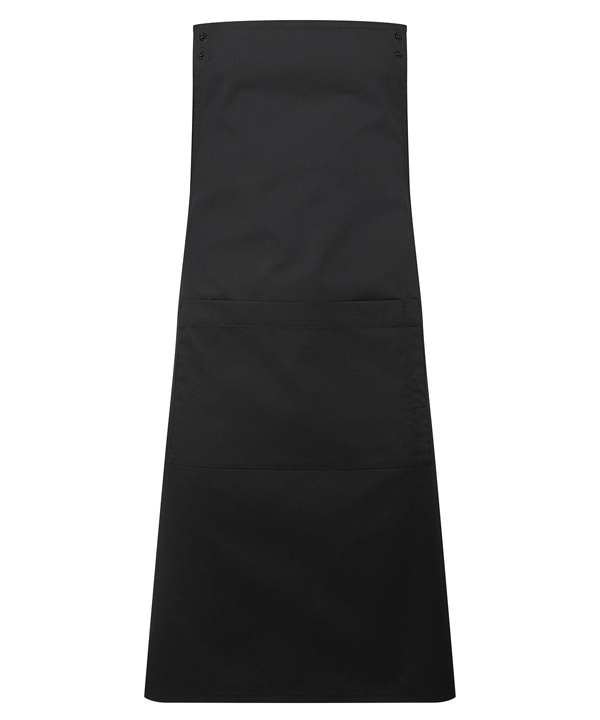 ‘Swap & Pop’ Customisable Apron – Body in Black, front view