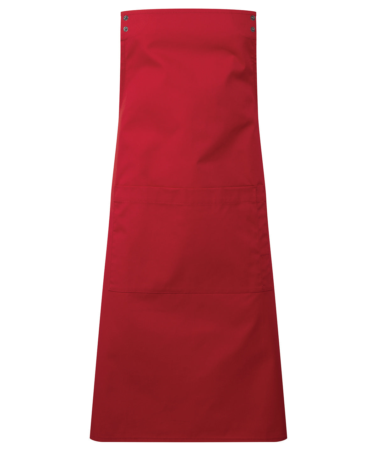 ‘Swap & Pop’ Customisable Apron – Body in Red, front view
