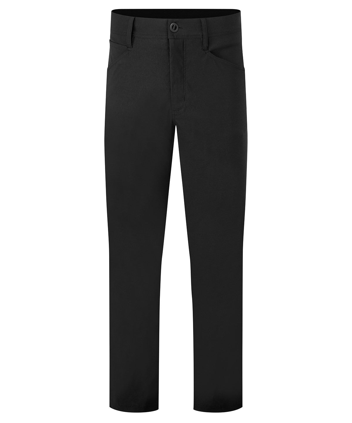 Stretchchecker ‘Adapt’ Trousers in Black, front view
