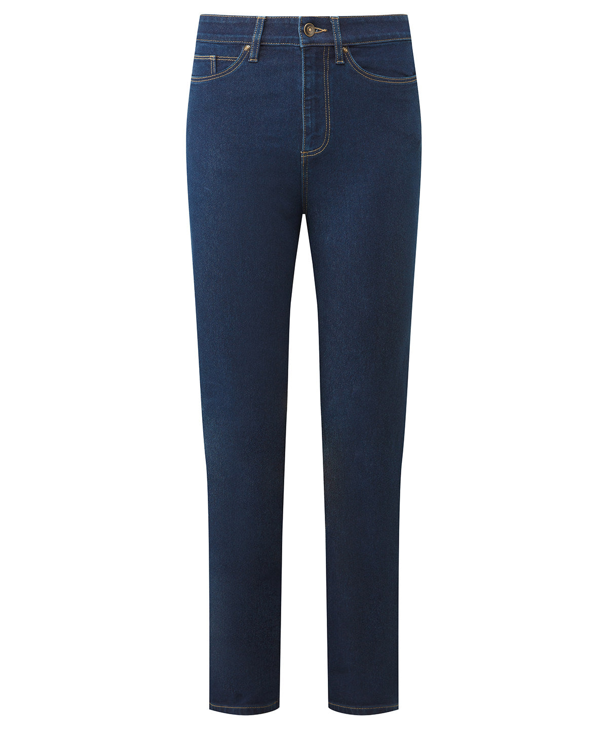 Women’s Workready Straight-Leg Jeans in Always Indigo, front view