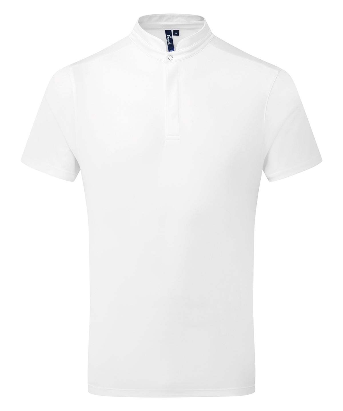Essential Coolchecker® Short Sleeve Chef’s Shirt in White, front view