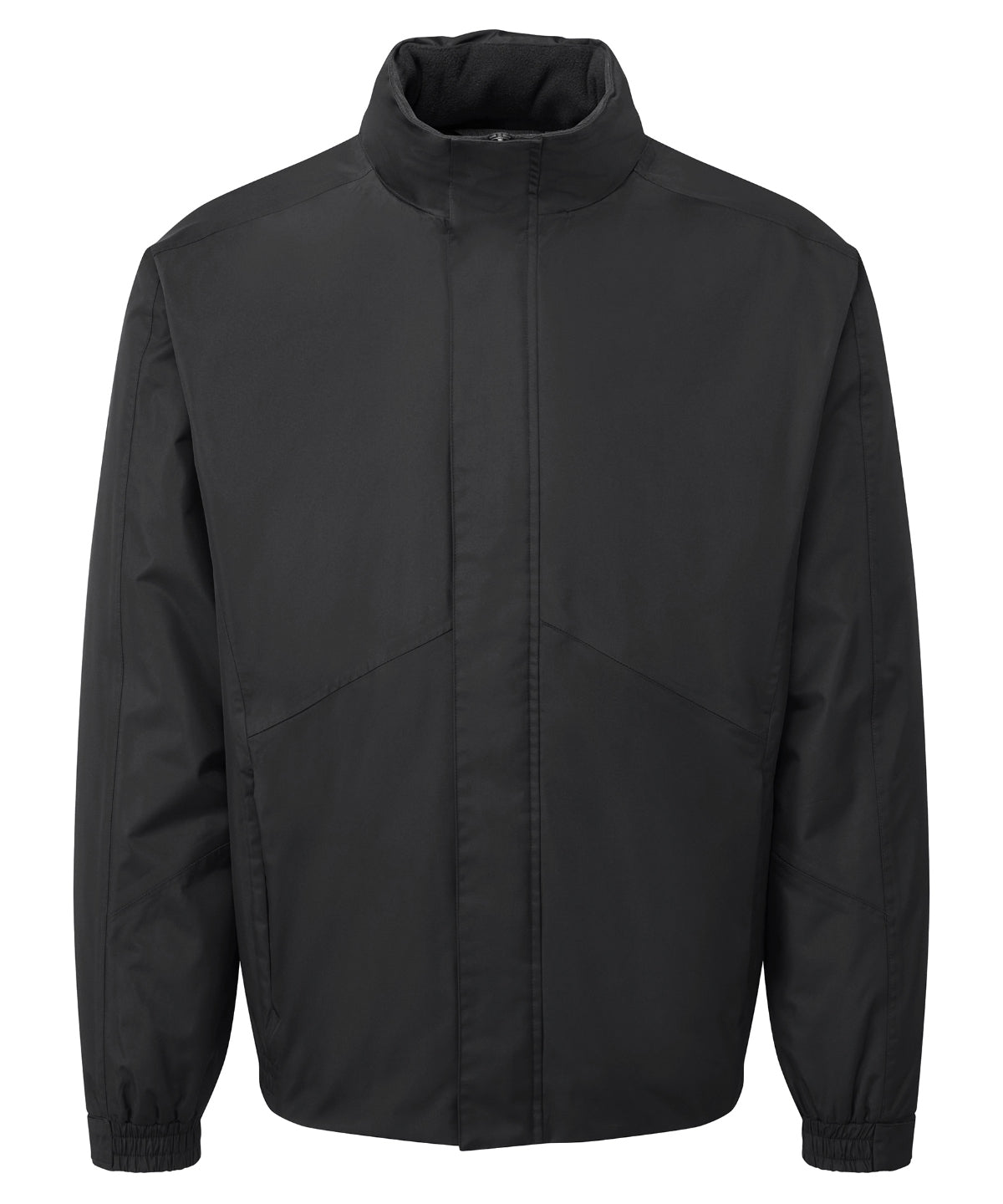 Selsey Hydrochecker Waterproof Jacket in Black, front view