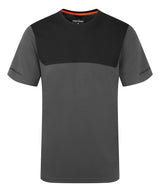 EV4 T-Shirt (Ev411) in Grey, front view