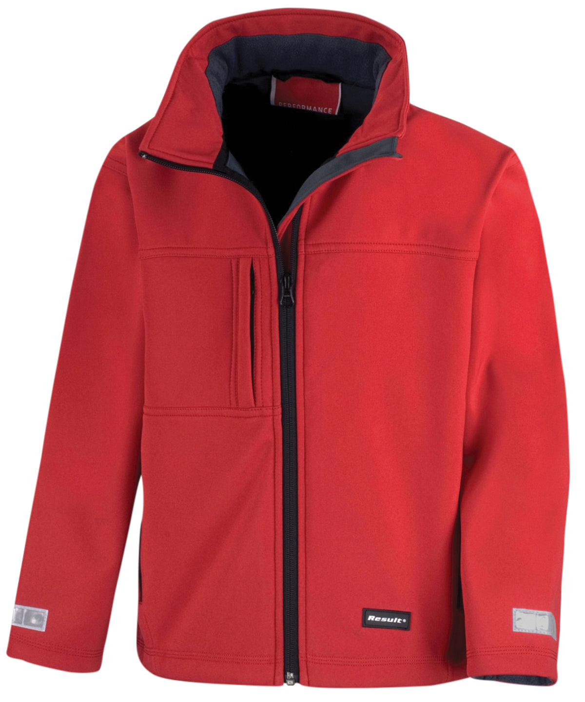 Lifestyle photo of the Junior Classic Softshell 3-Layer Jacket