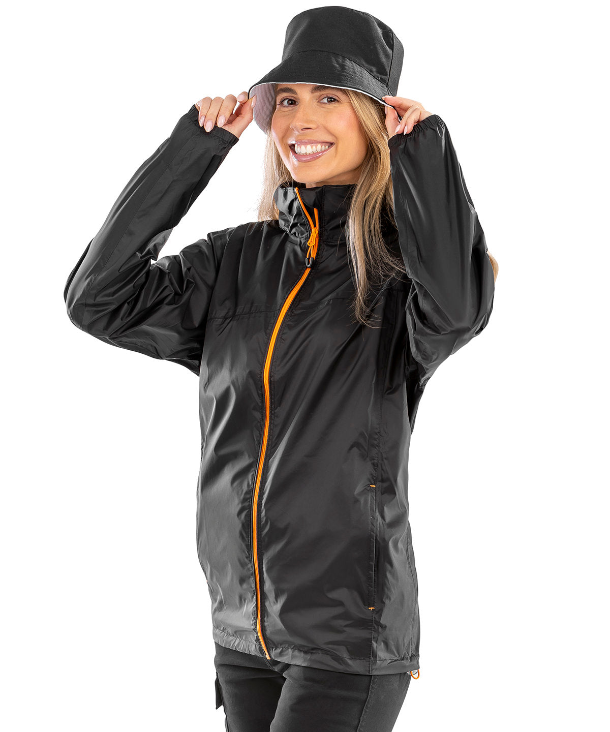 Lifestyle photo of the HDi Quest Lightweight Stowable Jacket