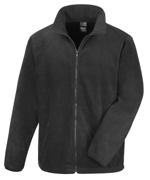 Norse Outdoor Fleece in Black, front view