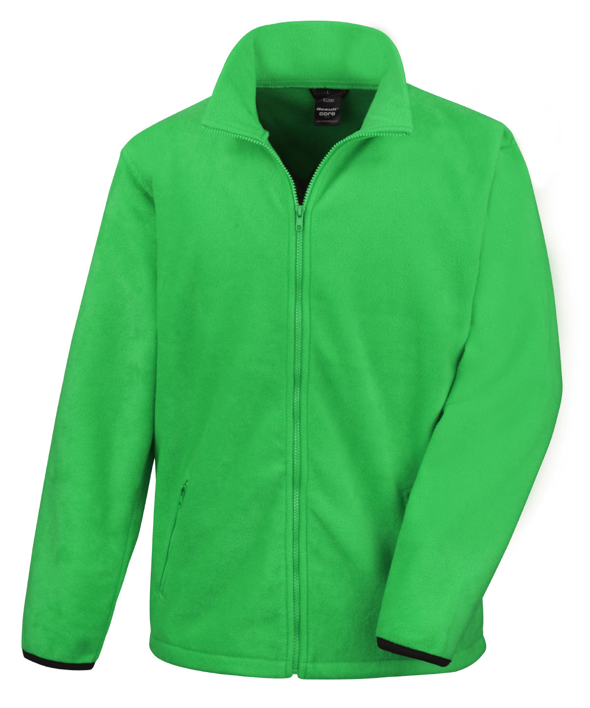 Norse Outdoor Fleece in Vivid Green, front view