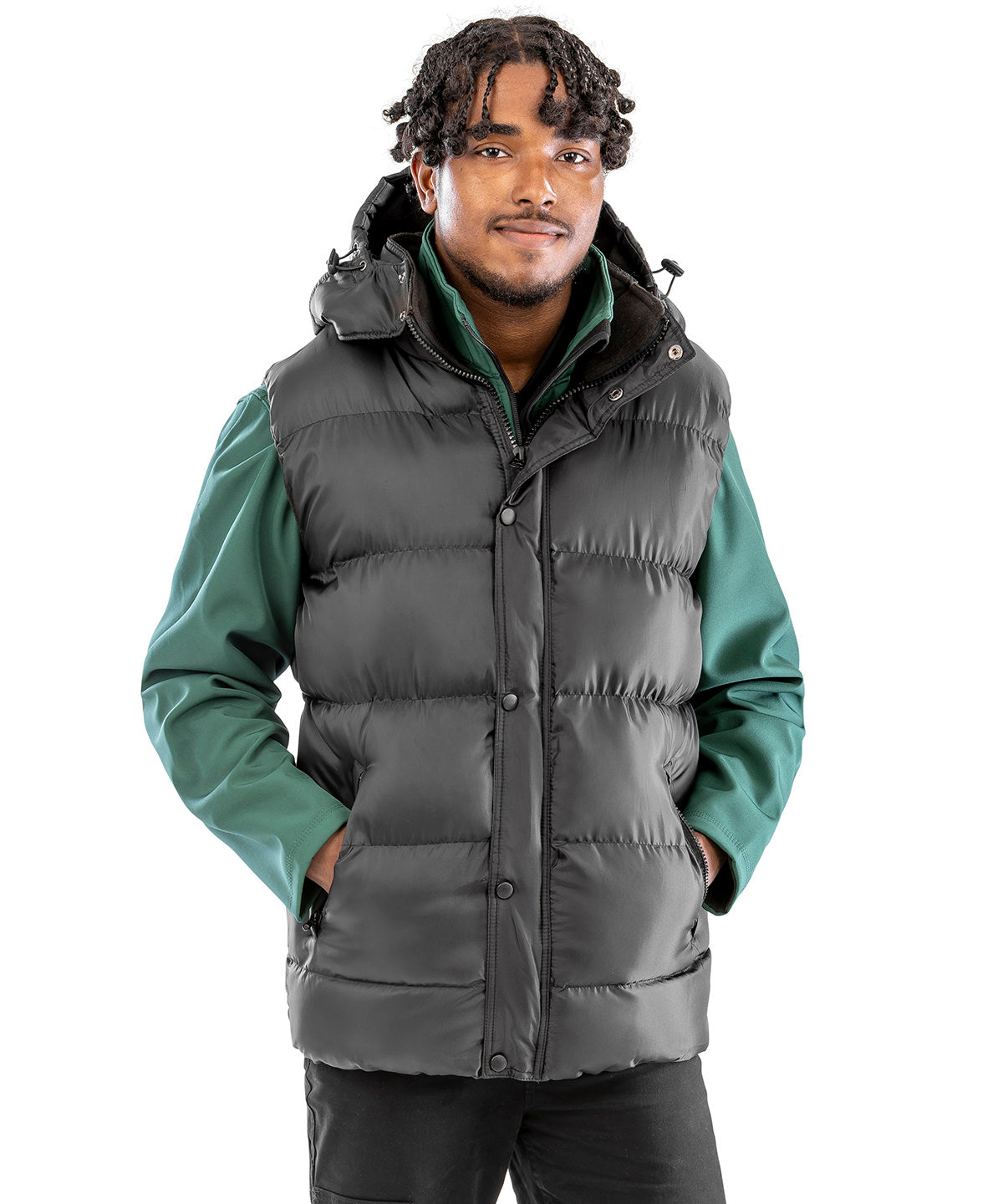 Lifestyle photo of the Core Nova Lux Padded Gilet