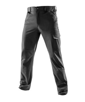 Work-Guard Recycled Dynamic Stretch Trousers in Black, front view