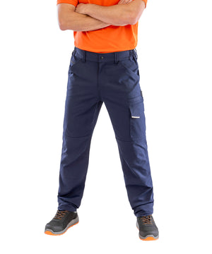 Lifestyle photo of the Work-Guard Recycled Dynamic Stretch Trousers