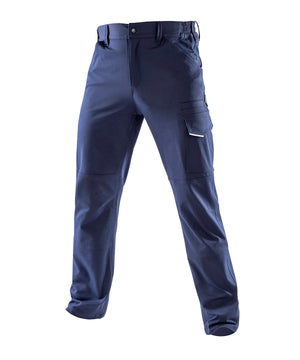Work-Guard Recycled Dynamic Stretch Trousers in Navy, front view