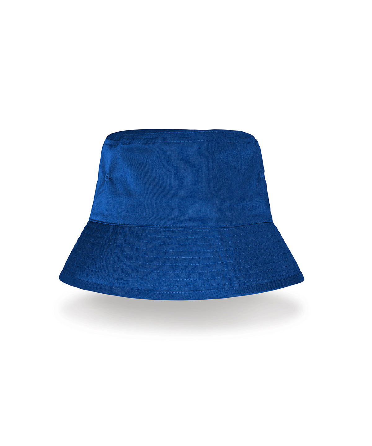Recycled Bound Edge Bucket Hat in Royal, front view