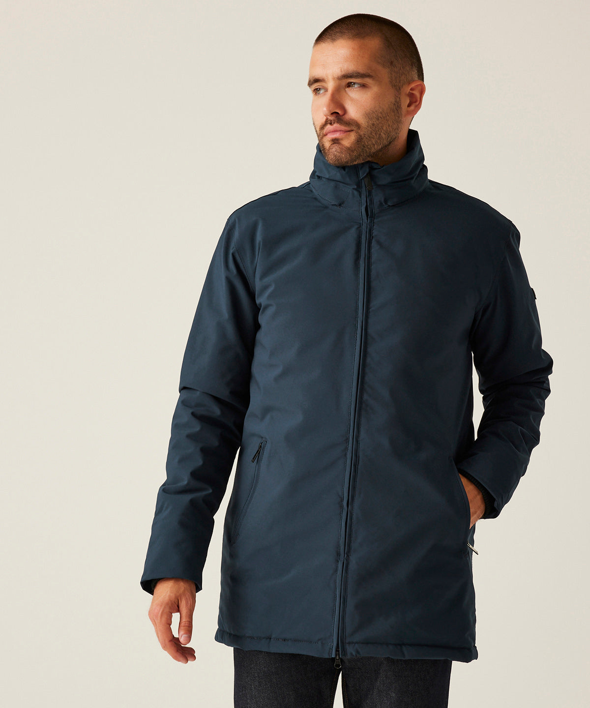 Lifestyle photo of the Hampton Executive Jacket