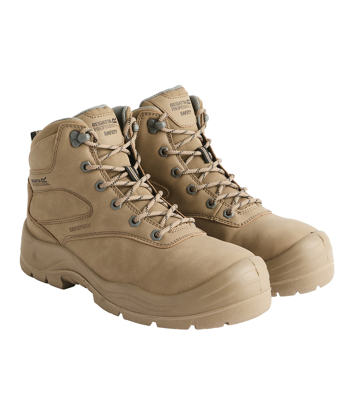 Guardstone S7 Waterproof Hikers in Stone, front view