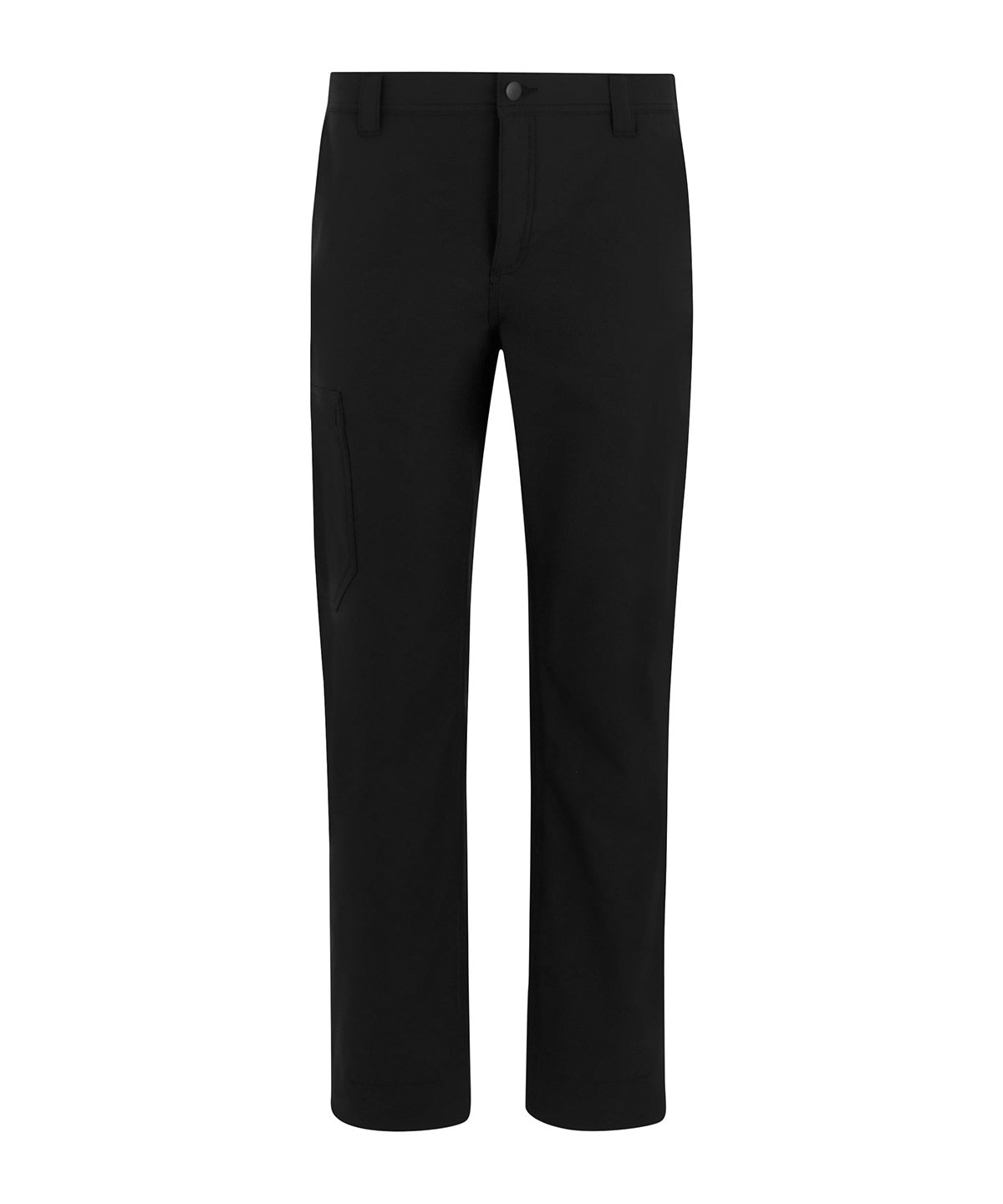 Pro Action Stretch Trousers in Black, front view