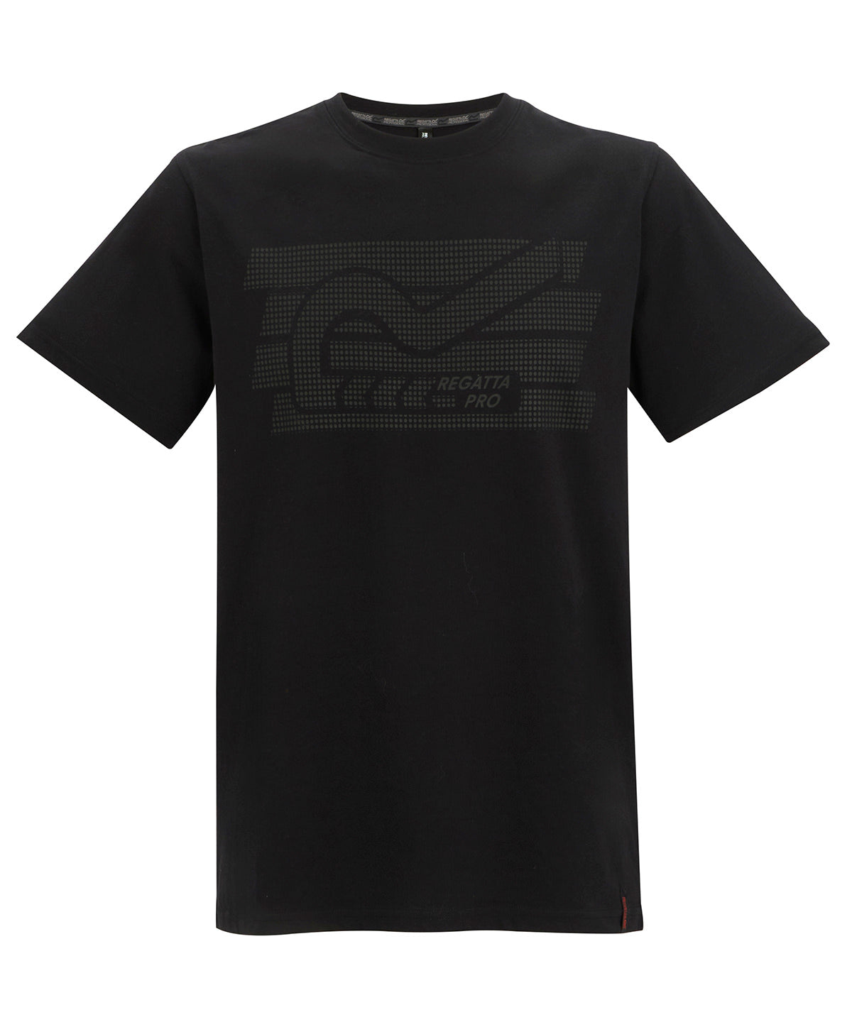 Pro Trade T-Shirt in Black, front view