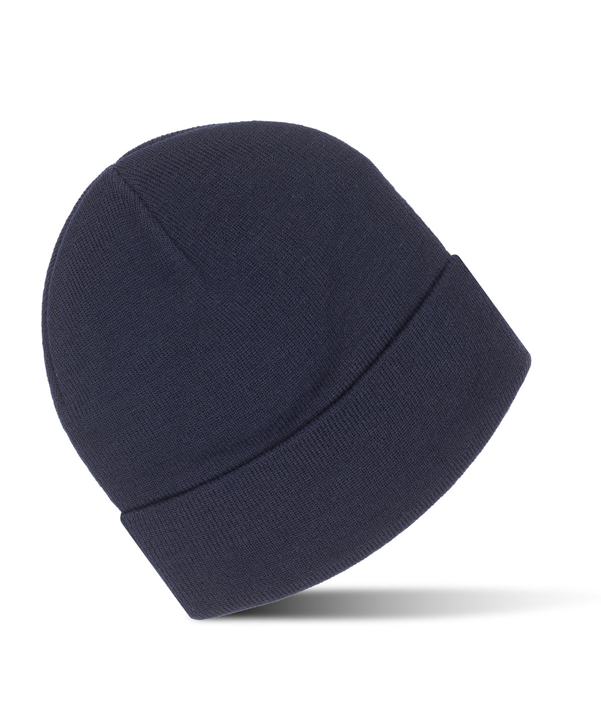 Pro Cuffed Beanie in Navy, front view