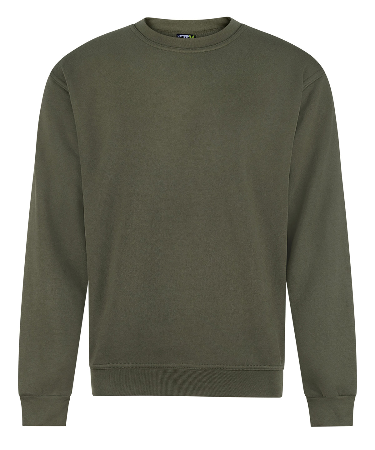Pro Sweatshirt in Khaki, front view