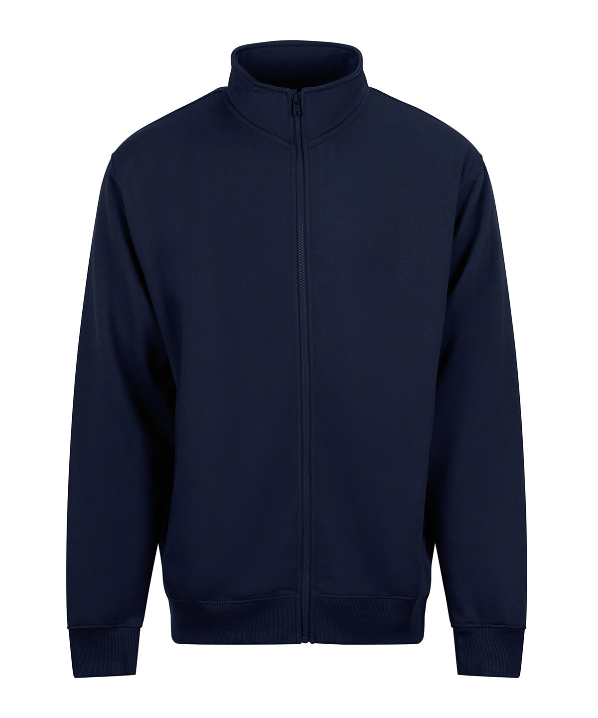 Pro Full-Zip Sweatshirt in Navy, front view