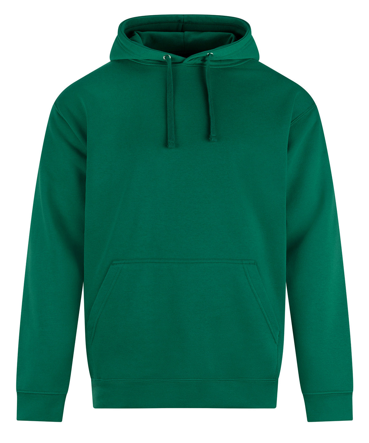 Pro Hoodie in Kelly Green, front view