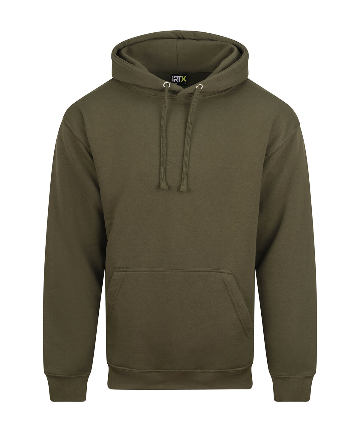 Pro Hoodie in Khaki, front view