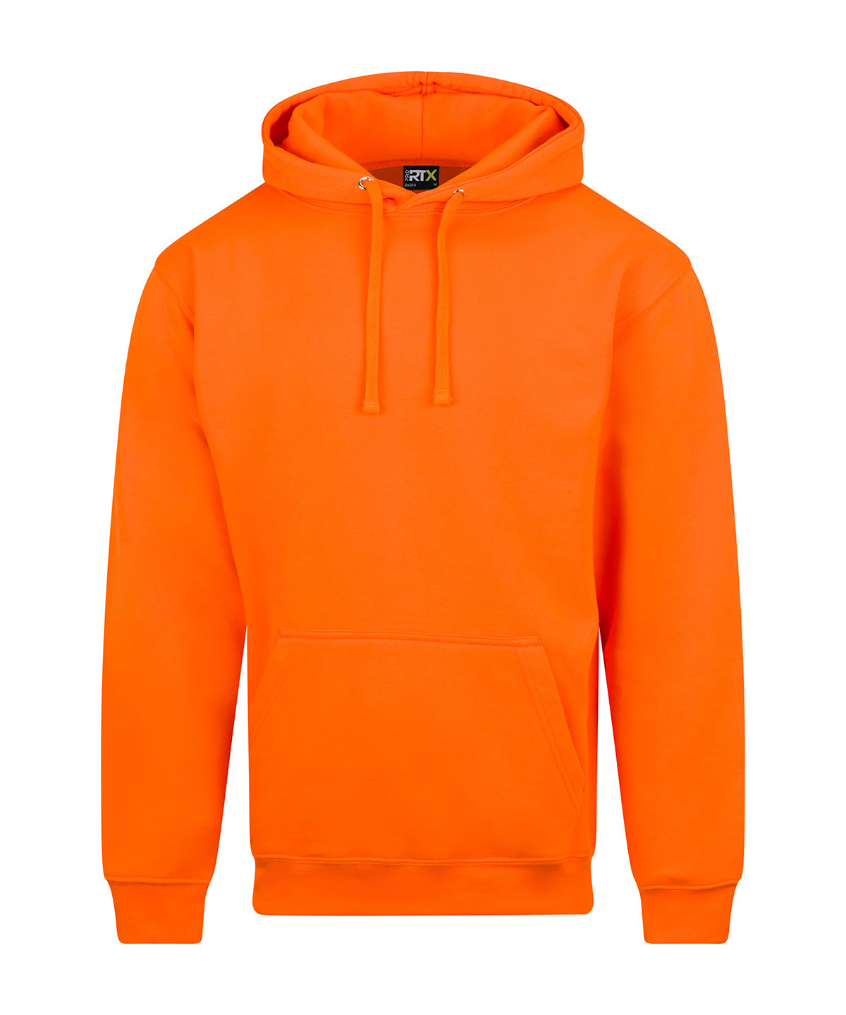 Pro Hoodie in Orange, front view