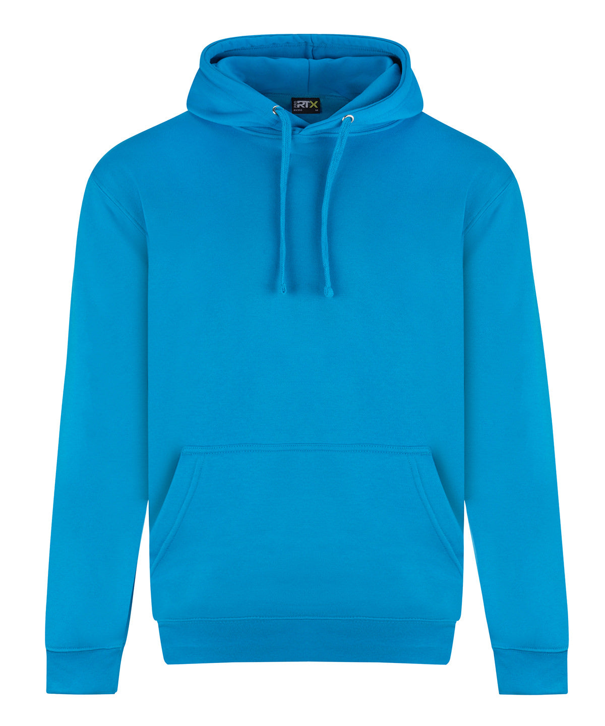 Pro Hoodie in Turquoise, front view