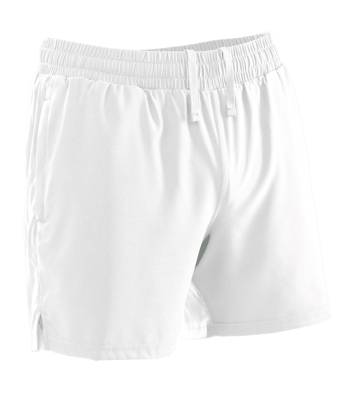 Men’s Shorts in White, front view