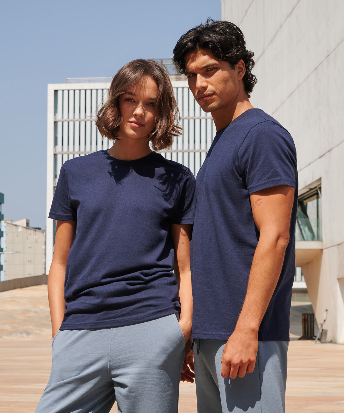 Lifestyle photo of the Unisex Sustainable Generation T