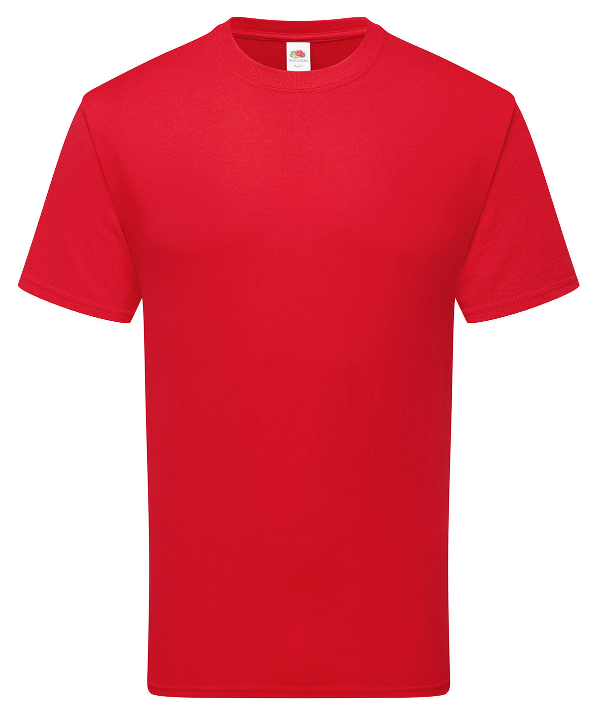 Pure Cotton T in Red, front view