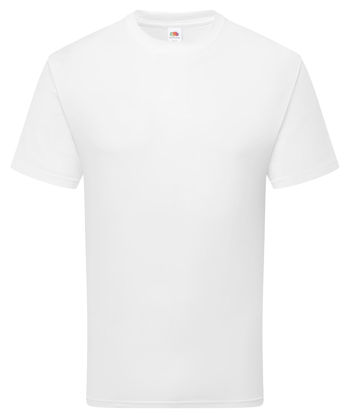 Pure Cotton T in White, front view