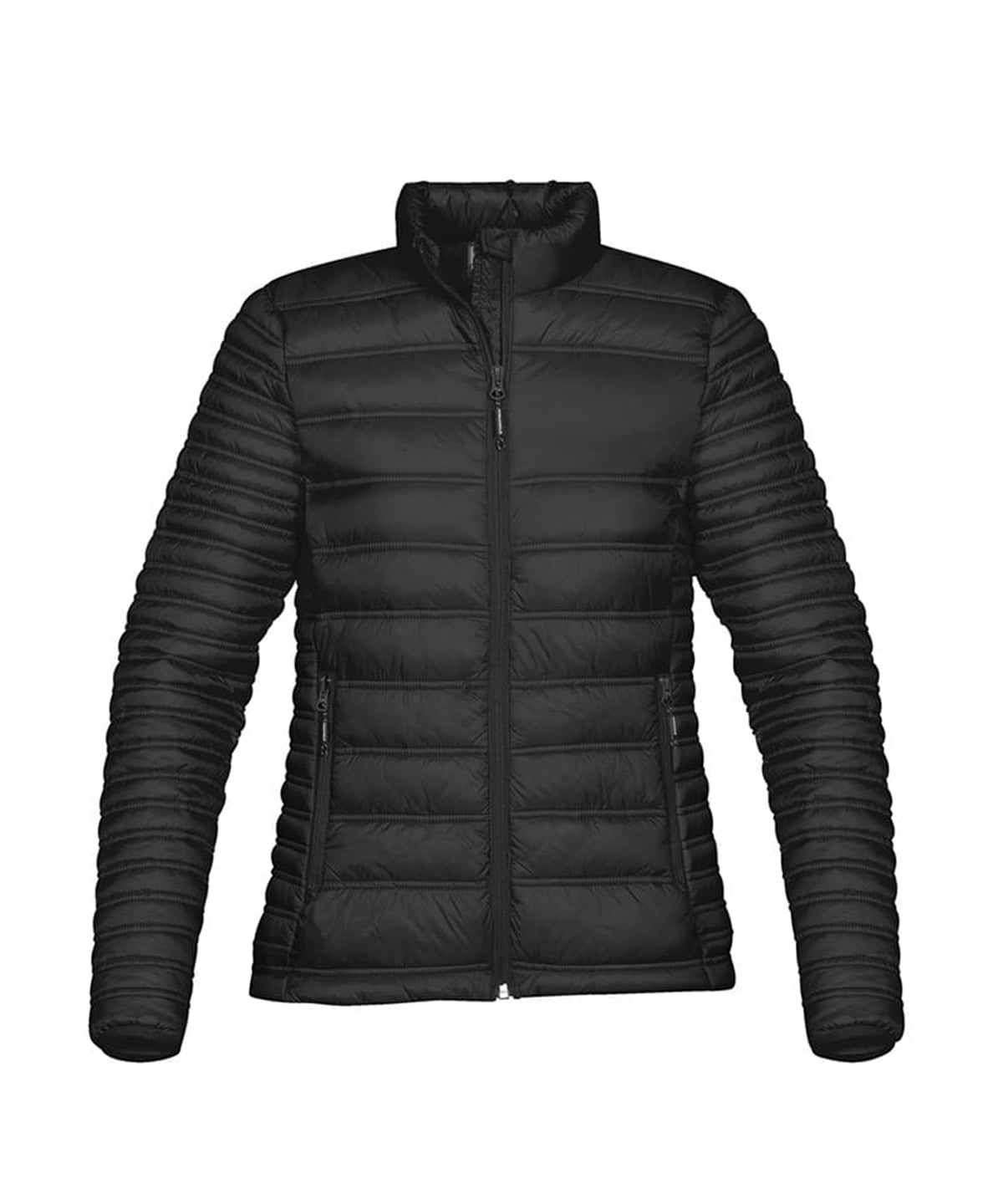 Women's Basecamp Thermal Jacket in Black, front view