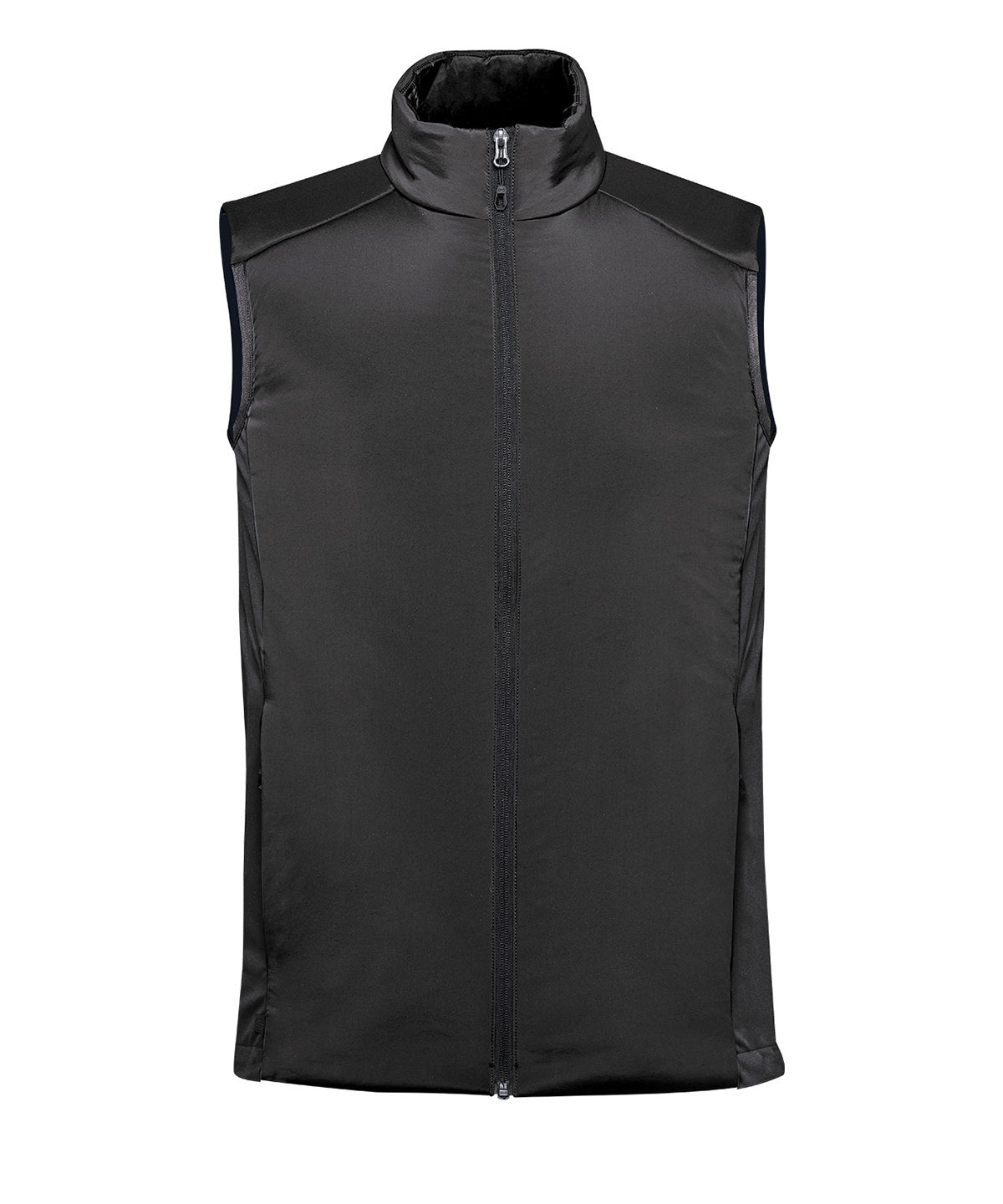 Cascadia Thermal Vest in Black, front view