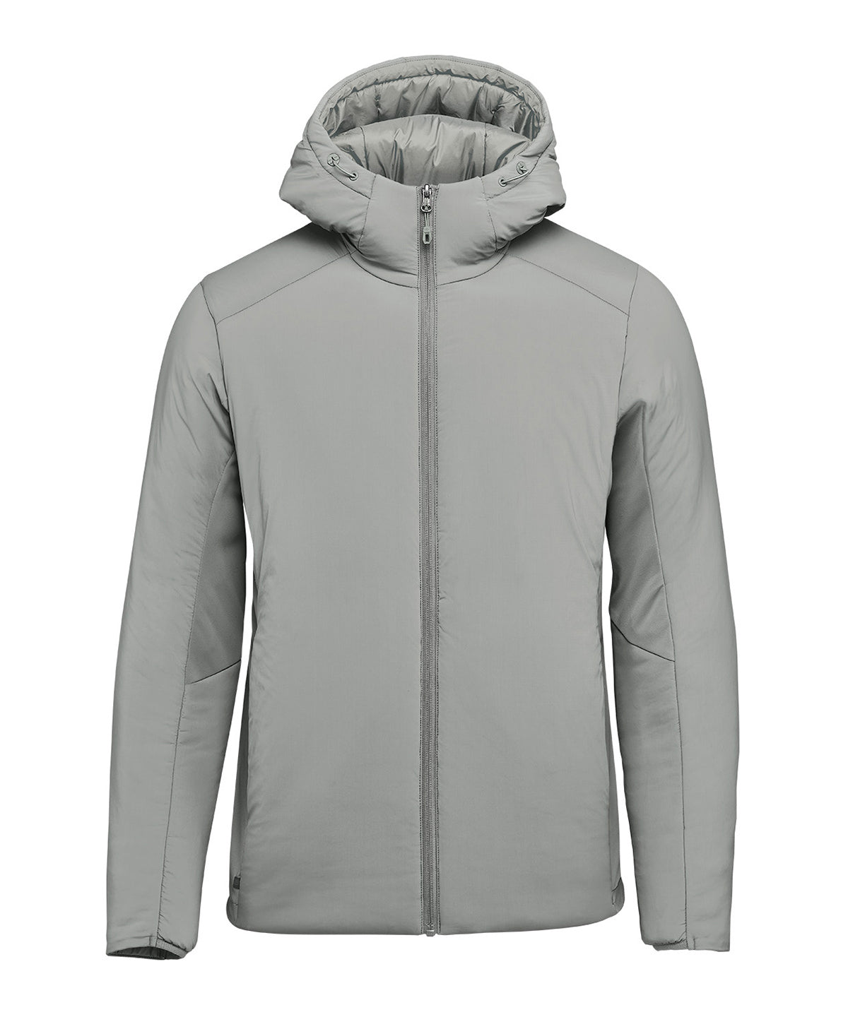 Cascadia Thermal Jacket in Storm Grey, front view