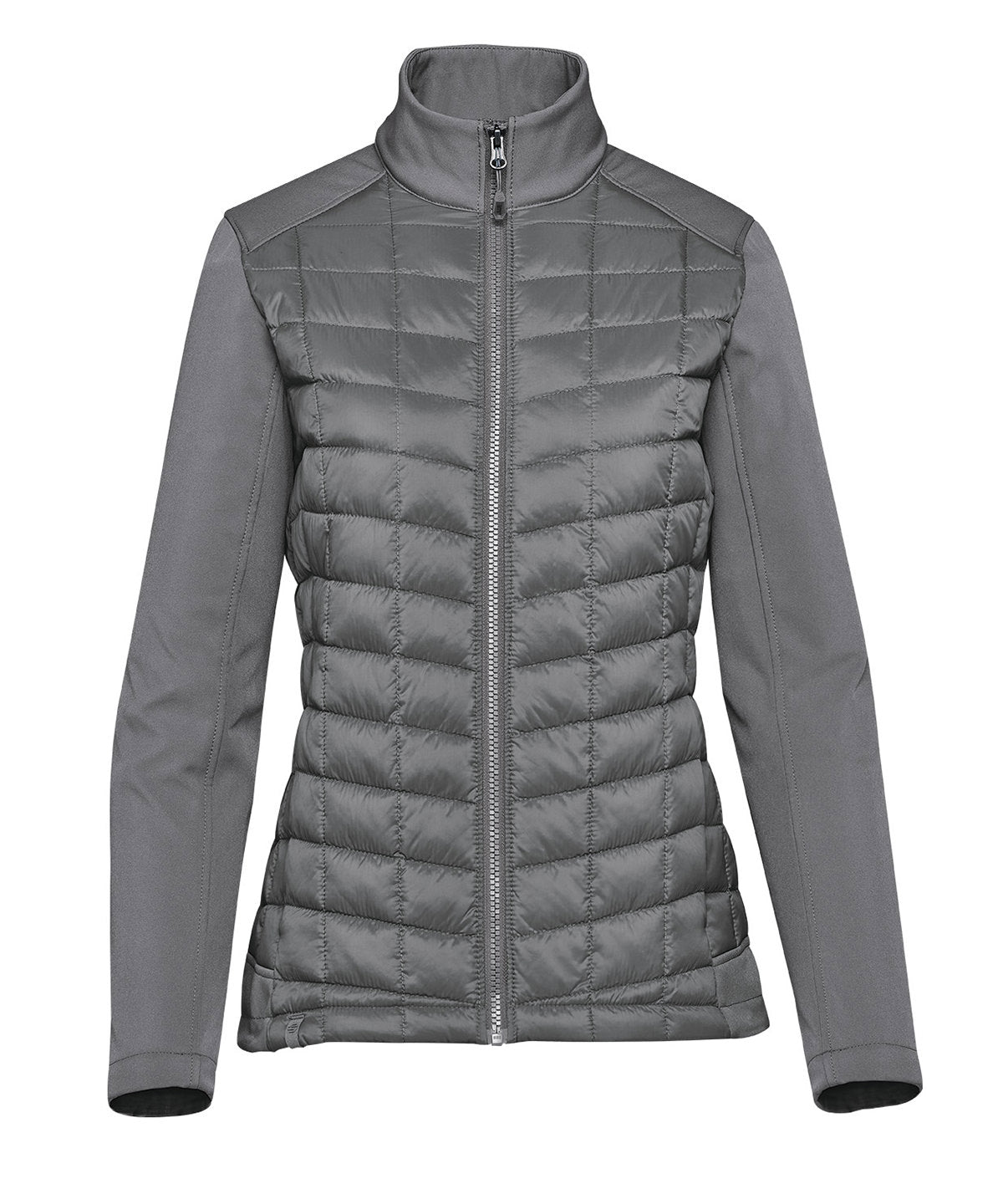 Women’s Appalachian Thermal Softshell Jacket in Granite, front view