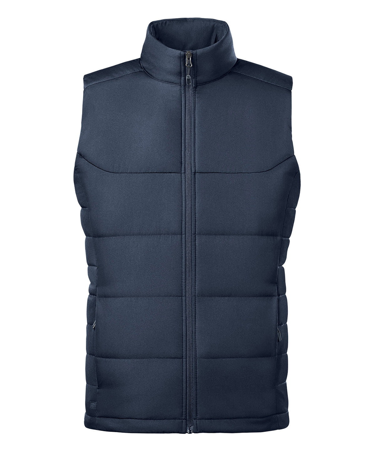 Sierra Thermal Vest in Navy, front view