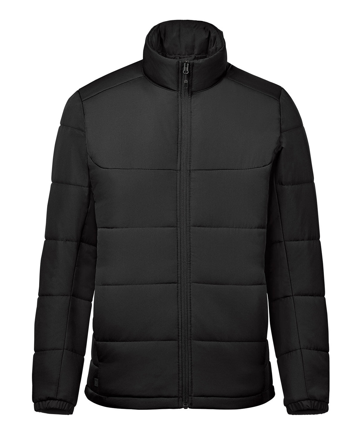Sierra Thermal Jacket in Black, front view