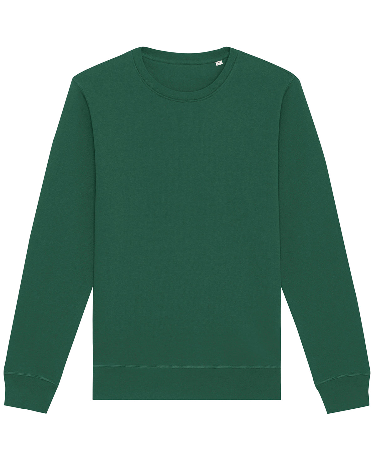 Roller Unisex Crew Neck Sweatshirt (Stsu868) in Bottle Green, front view