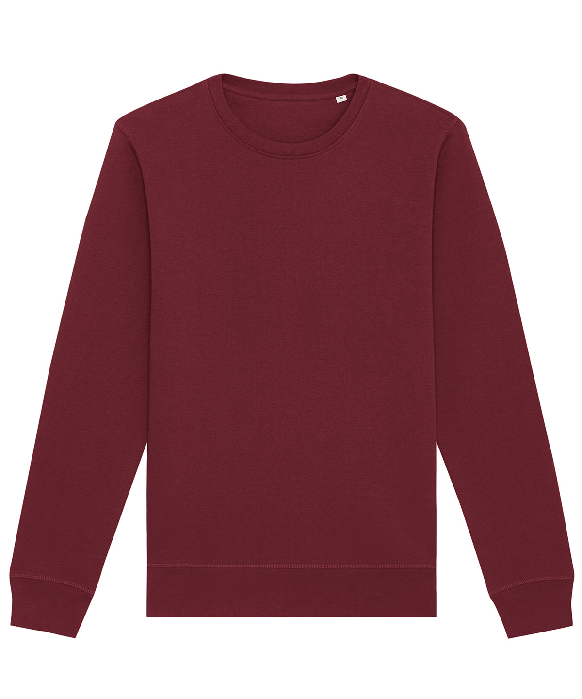 Roller Unisex Crew Neck Sweatshirt (Stsu868) in Burgundy, front view