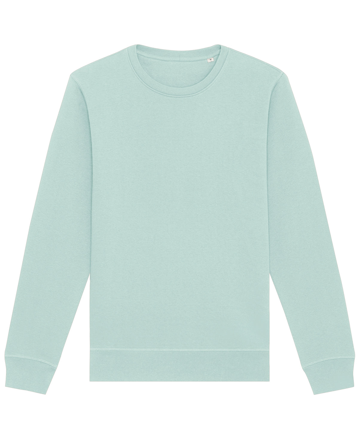 Roller Unisex Crew Neck Sweatshirt (Stsu868) in Caribbean Blue, front view