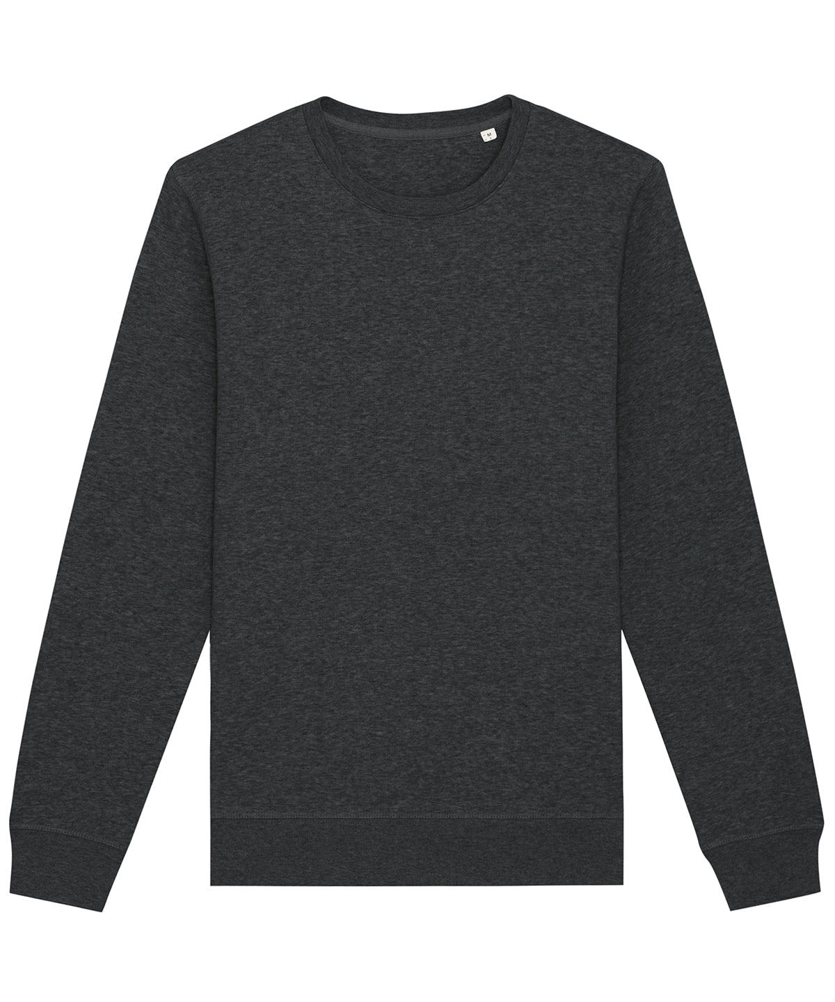 Roller Unisex Crew Neck Sweatshirt (Stsu868) in Dark Heather Grey, front view