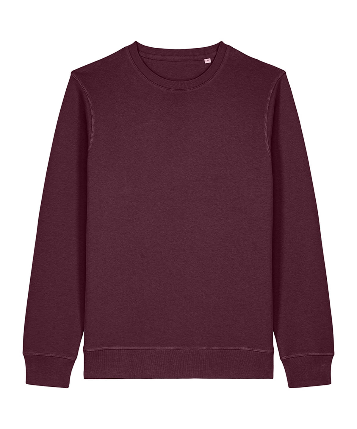 Roller Unisex Crew Neck Sweatshirt (Stsu868) in Deep Plum, front view