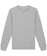 Roller Unisex Crew Neck Sweatshirt (Stsu868) in Heather Grey, front view