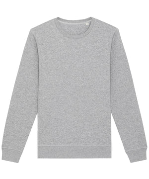 Roller Unisex Crew Neck Sweatshirt (Stsu868) in Heather Grey, front view